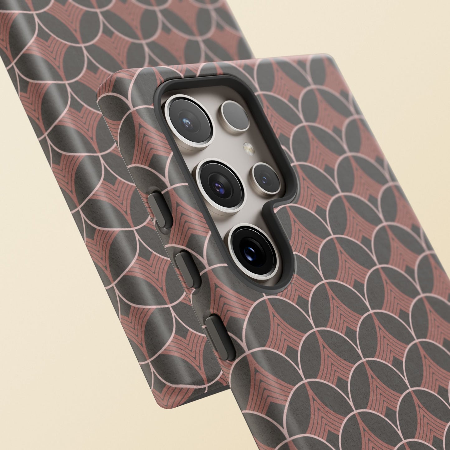 Art Deco Elegance Protective Phone Case Carnelian Cadence (iPhone, Pixel, Galaxy)