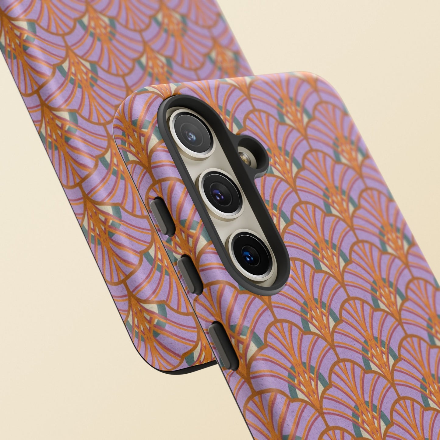 Art Deco Elegance Protective Phone Case Topaz Sunset (iPhone, Pixel, Galaxy)