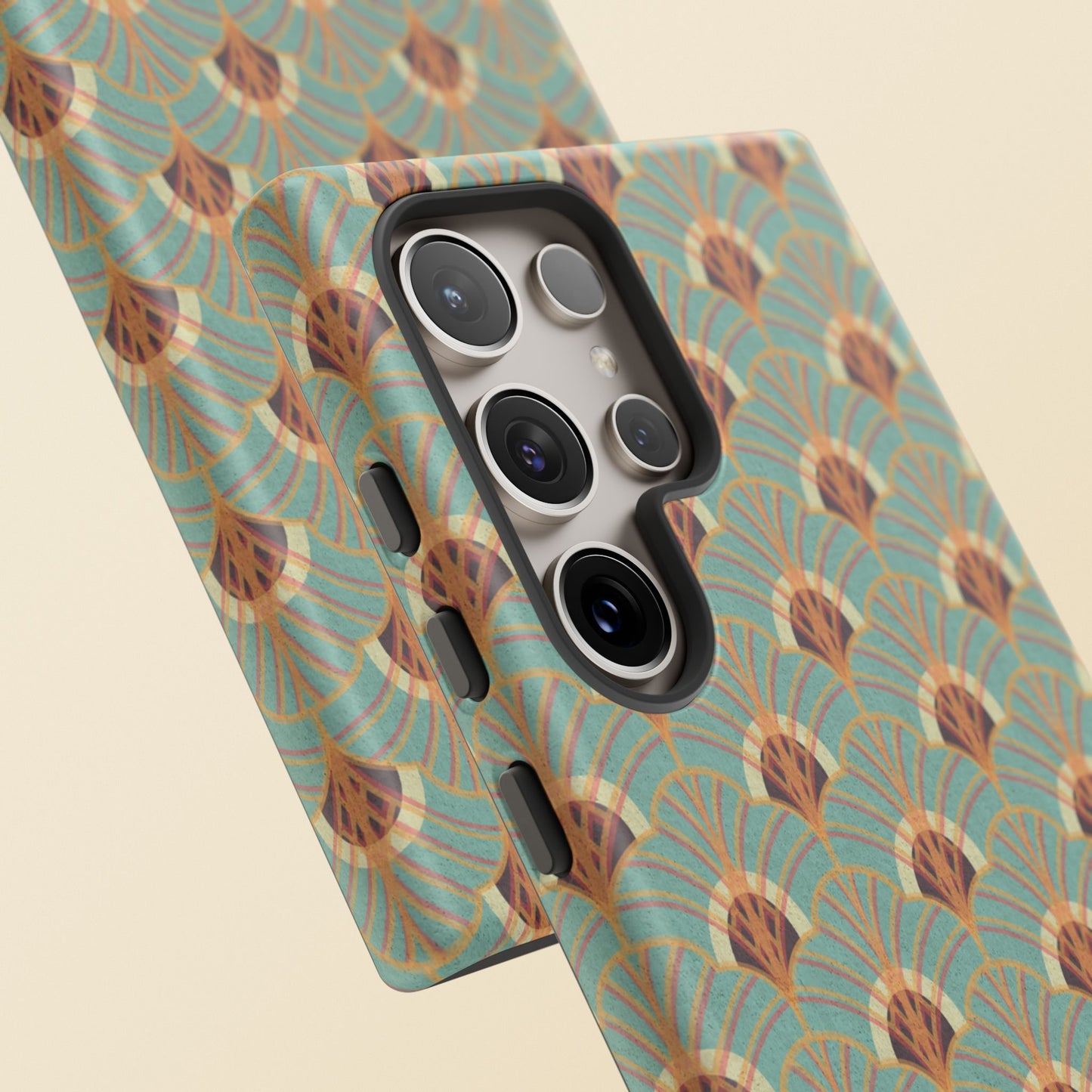 Art Deco Elegance Protective Phone Case Jasper Mirage (iPhone, Pixel, Galaxy)