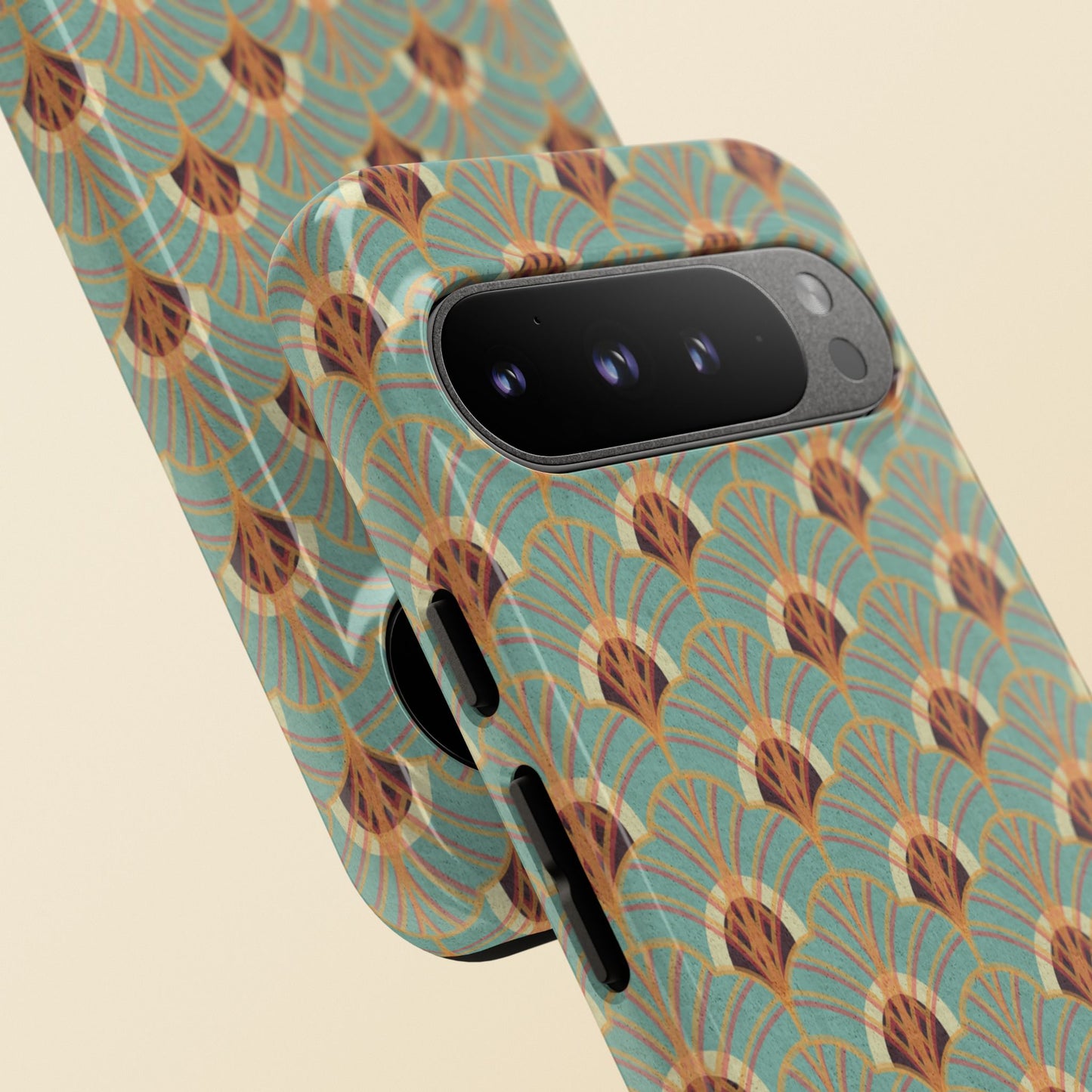 Art Deco Elegance Protective Phone Case Jasper Mirage (iPhone, Pixel, Galaxy)