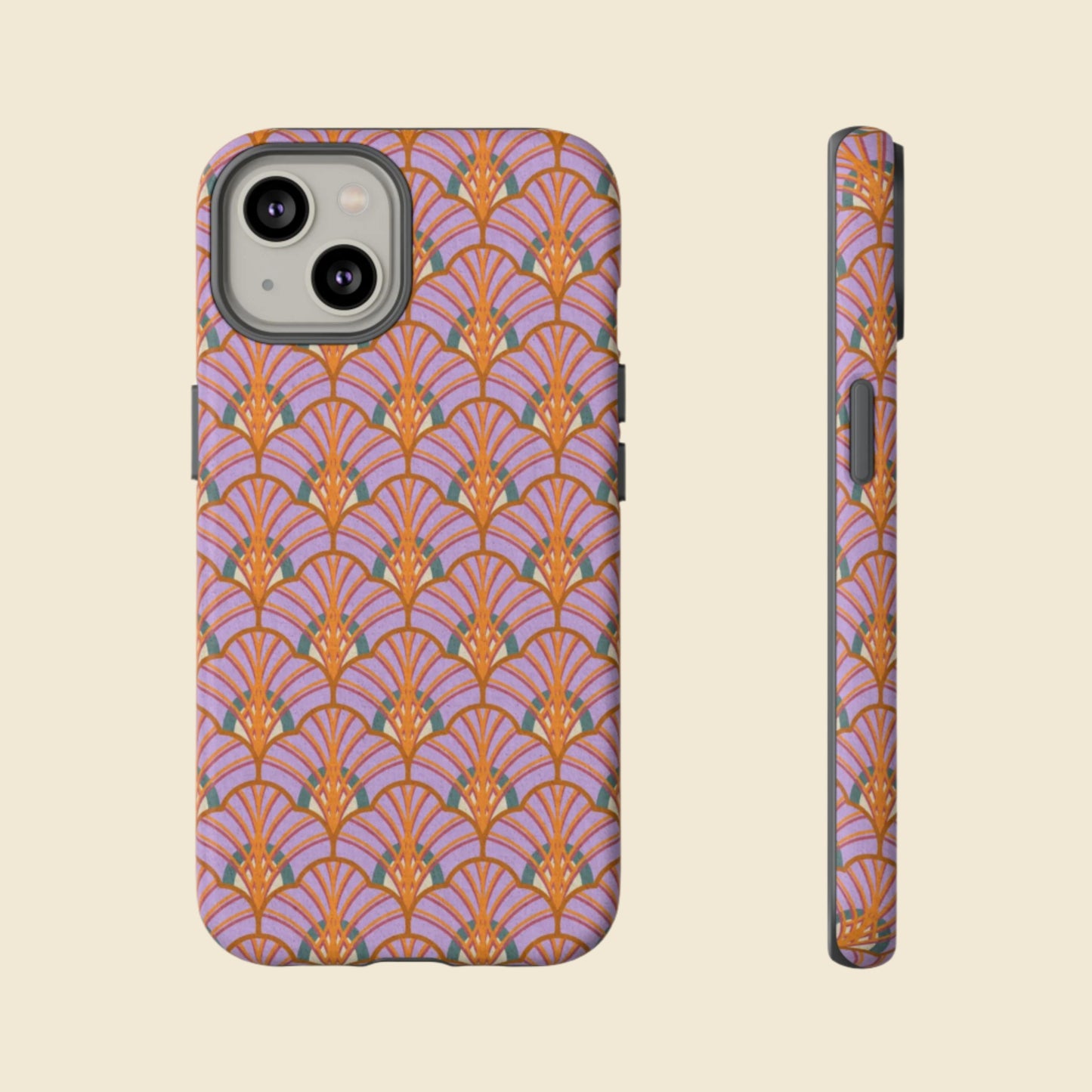 Art Deco Elegance Protective Phone Case Topaz Sunset (iPhone, Pixel, Galaxy)