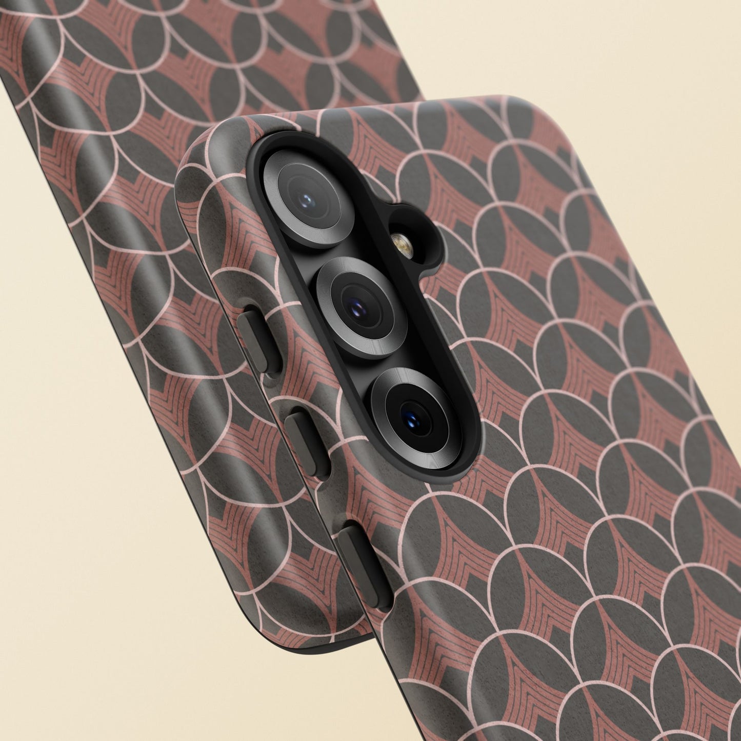 Art Deco Elegance Protective Phone Case Carnelian Cadence (iPhone, Pixel, Galaxy)