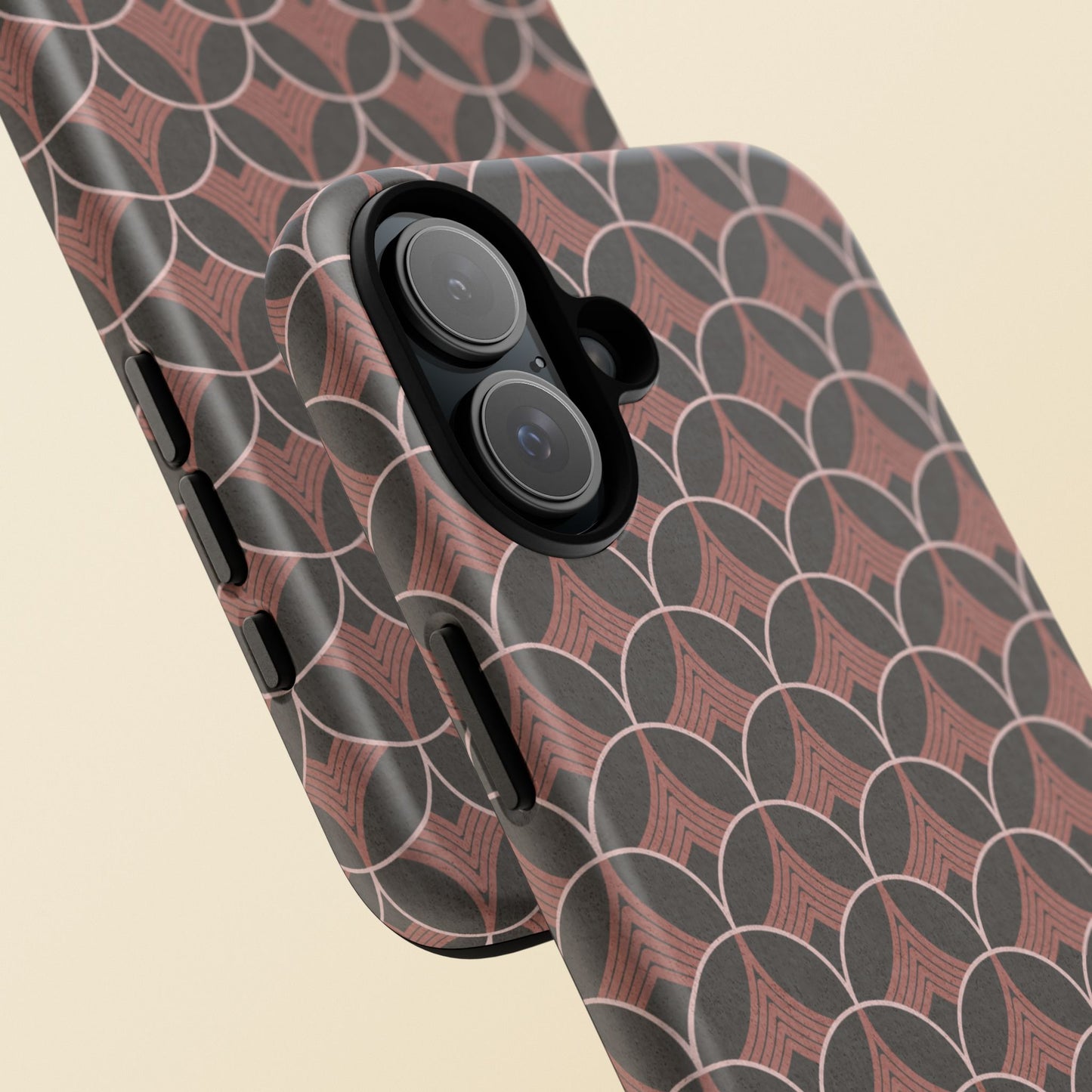 Art Deco Elegance Protective Phone Case Carnelian Cadence (iPhone, Pixel, Galaxy)