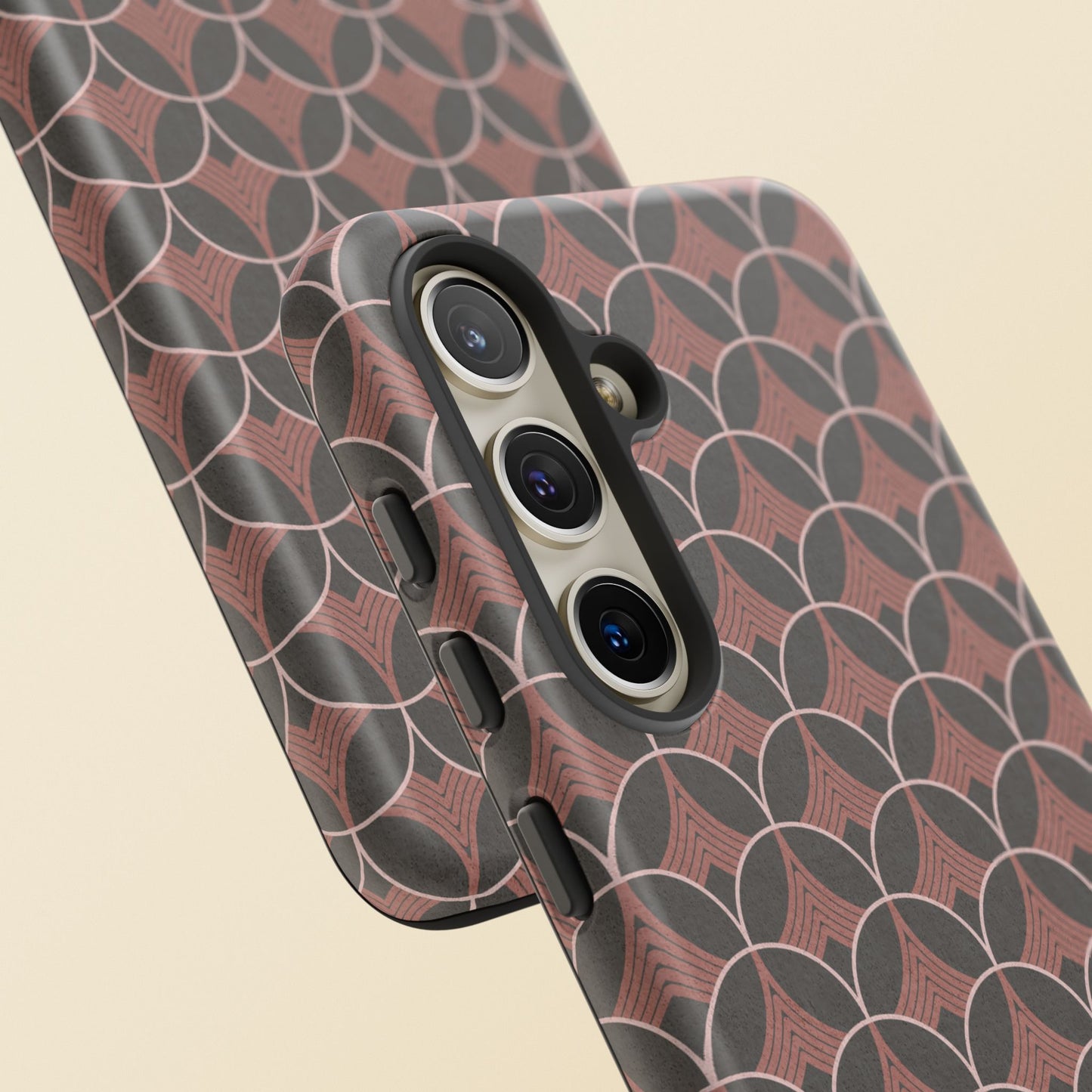 Art Deco Elegance Protective Phone Case Carnelian Cadence (iPhone, Pixel, Galaxy)