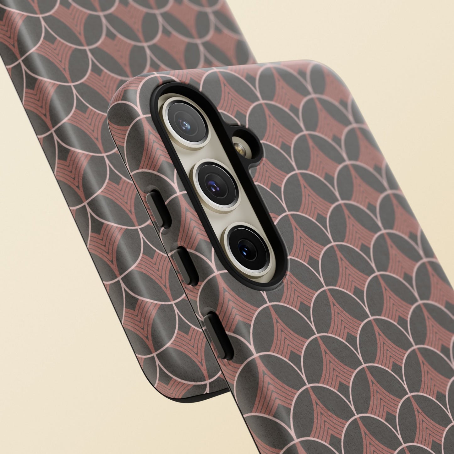 Art Deco Elegance Protective Phone Case Carnelian Cadence (iPhone, Pixel, Galaxy)