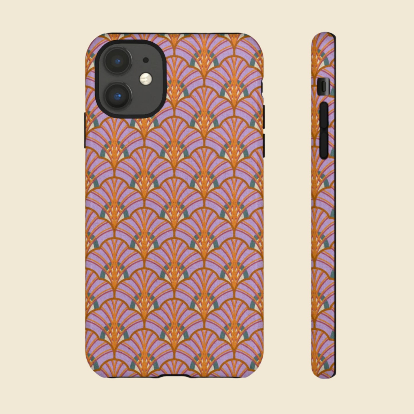Art Deco Elegance Protective Phone Case Topaz Sunset (iPhone, Pixel, Galaxy)