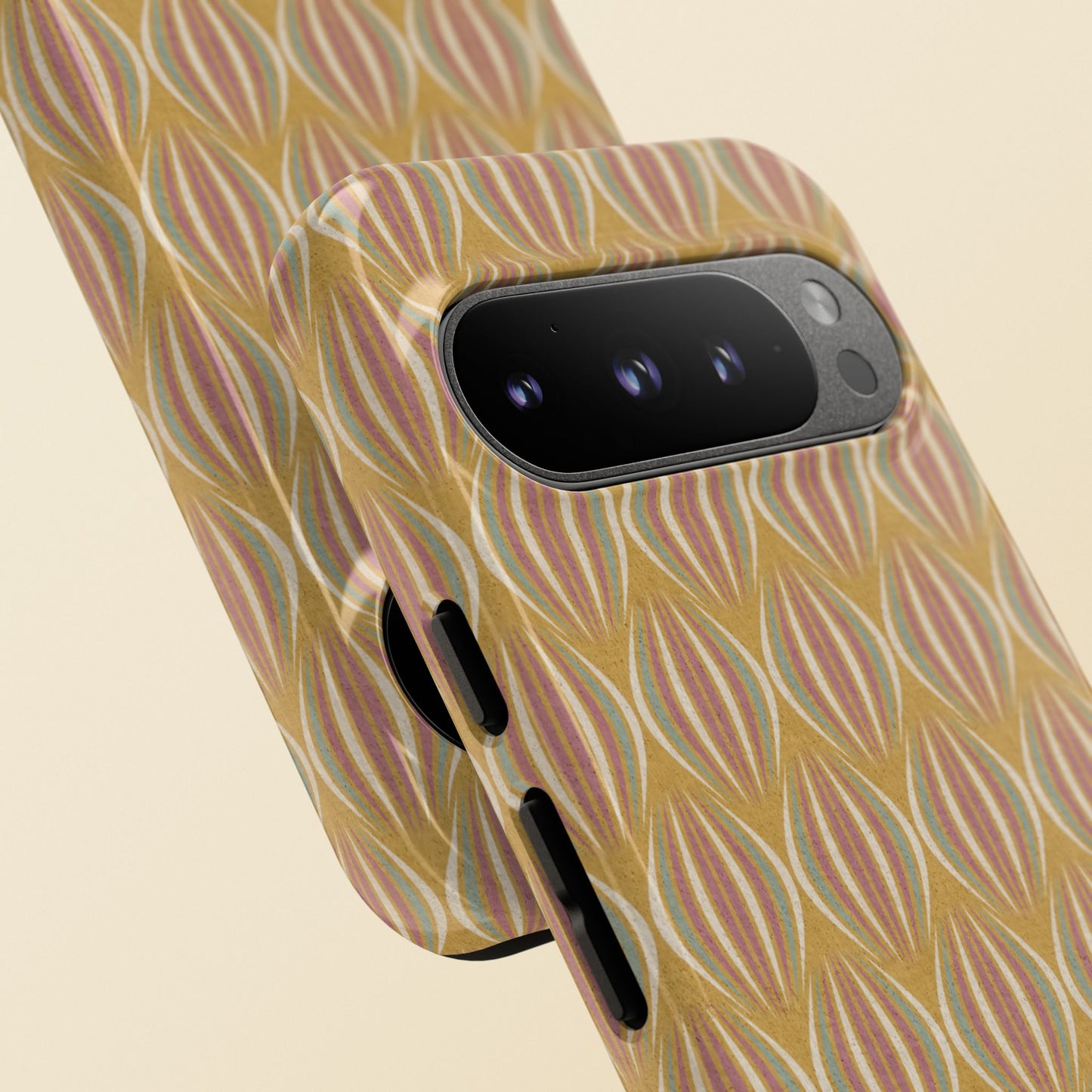 Art Deco Elegance Protective Phone Case Gilded Jade (iPhone, Pixel, Galaxy)