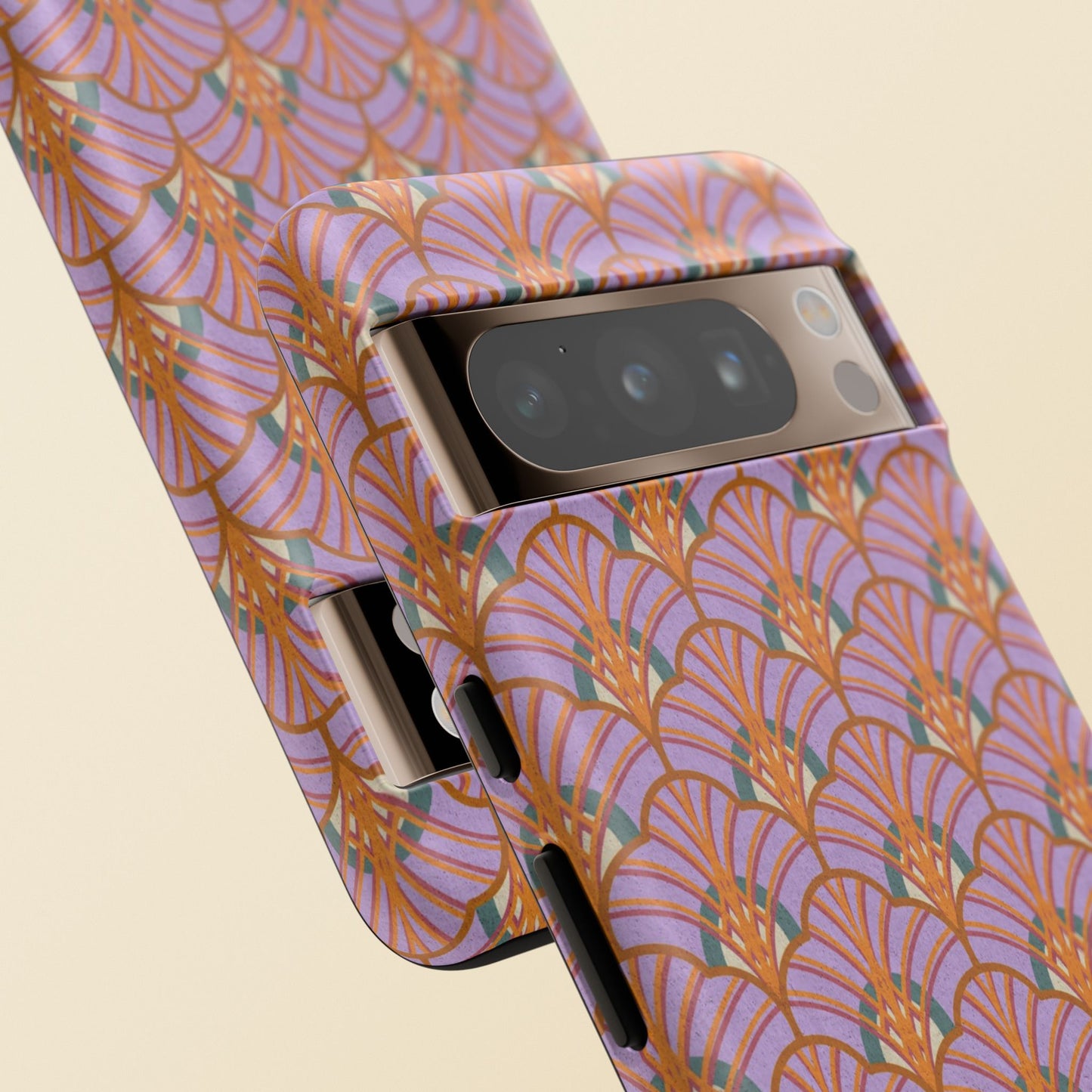 Art Deco Elegance Protective Phone Case Topaz Sunset (iPhone, Pixel, Galaxy)