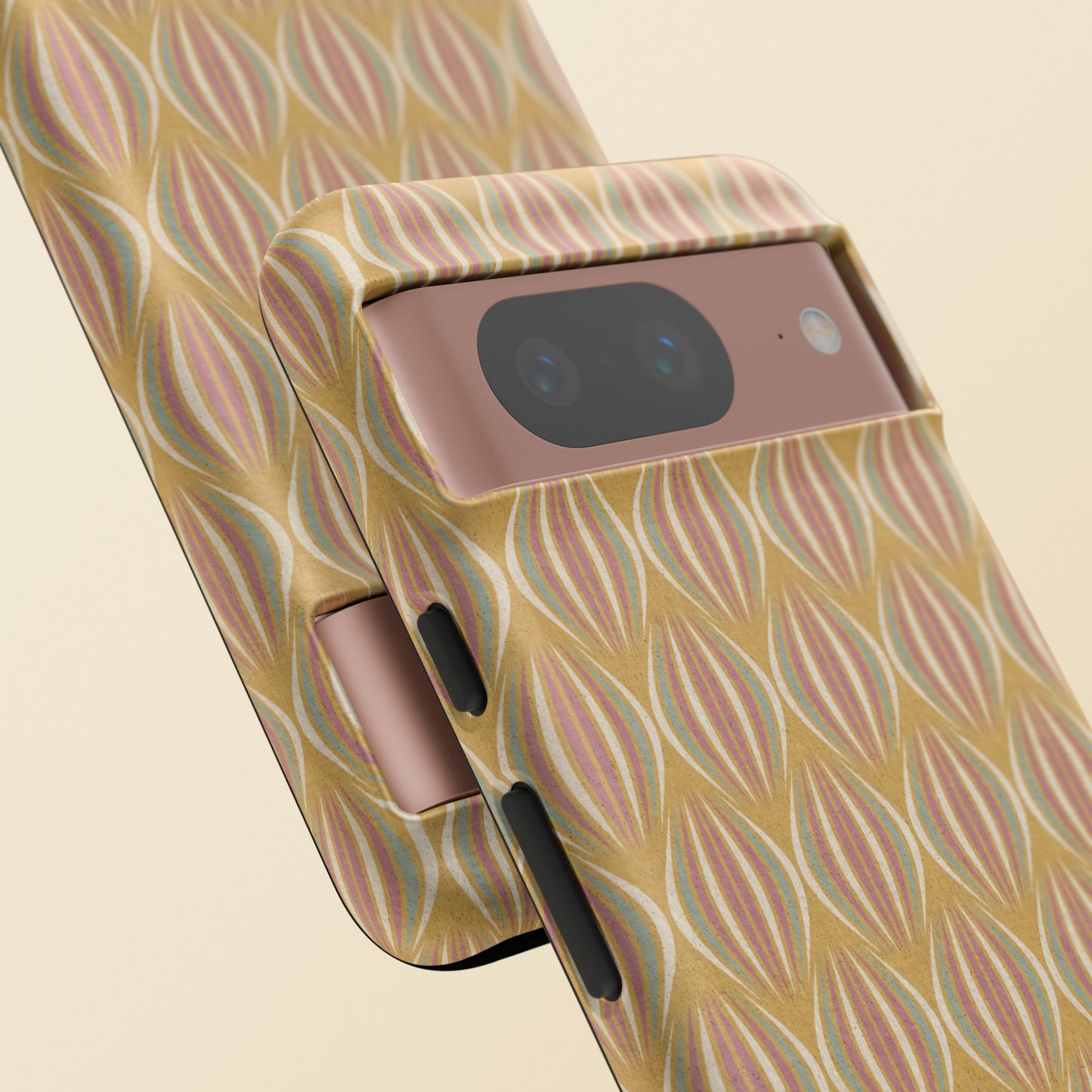 Art Deco Elegance Protective Phone Case Gilded Jade (iPhone, Pixel, Galaxy)