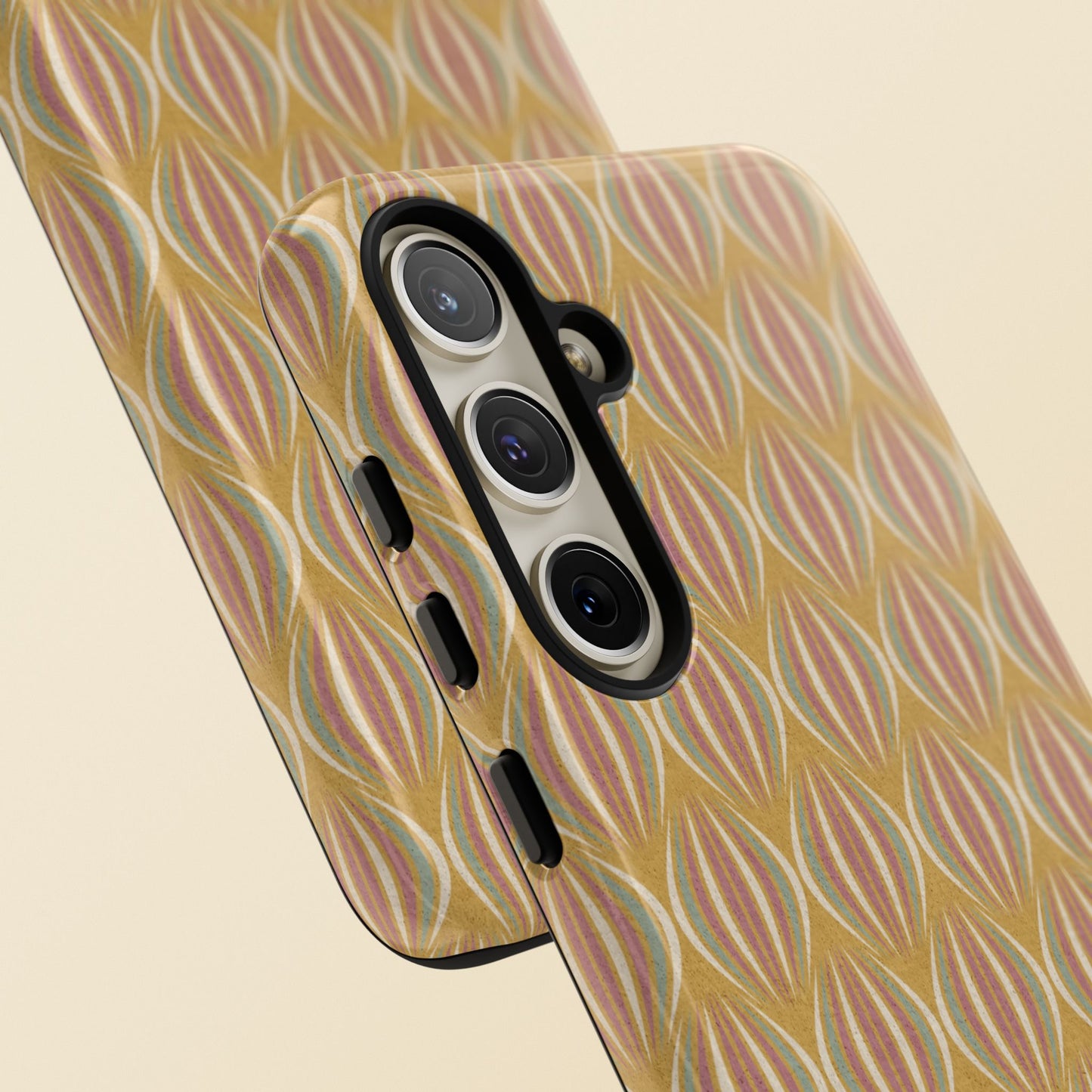 Art Deco Elegance Protective Phone Case Gilded Jade (iPhone, Pixel, Galaxy)