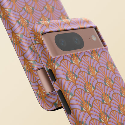 Art Deco Elegance Protective Phone Case Topaz Sunset (iPhone, Pixel, Galaxy)