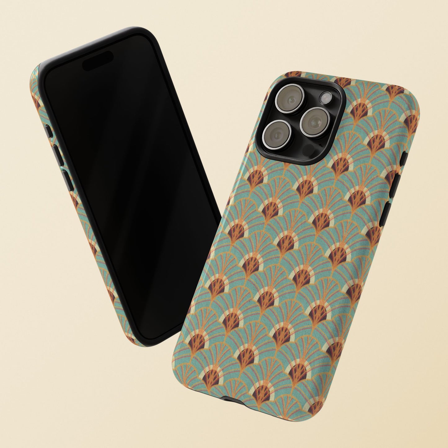 Art Deco Elegance Protective Phone Case Jasper Mirage (iPhone, Pixel, Galaxy)