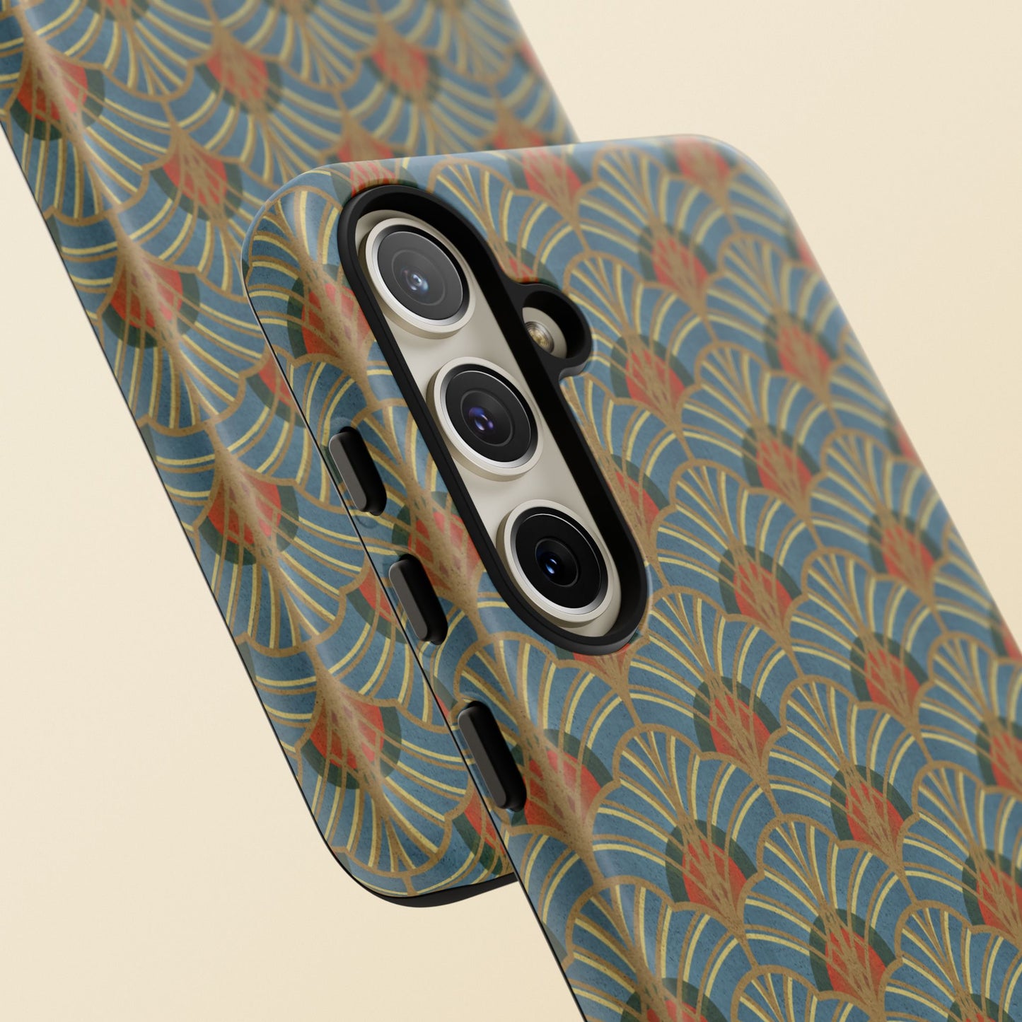 Art Deco Elegance Protective Phone Case Malachite Echo (iPhone, Pixel, Galaxy)