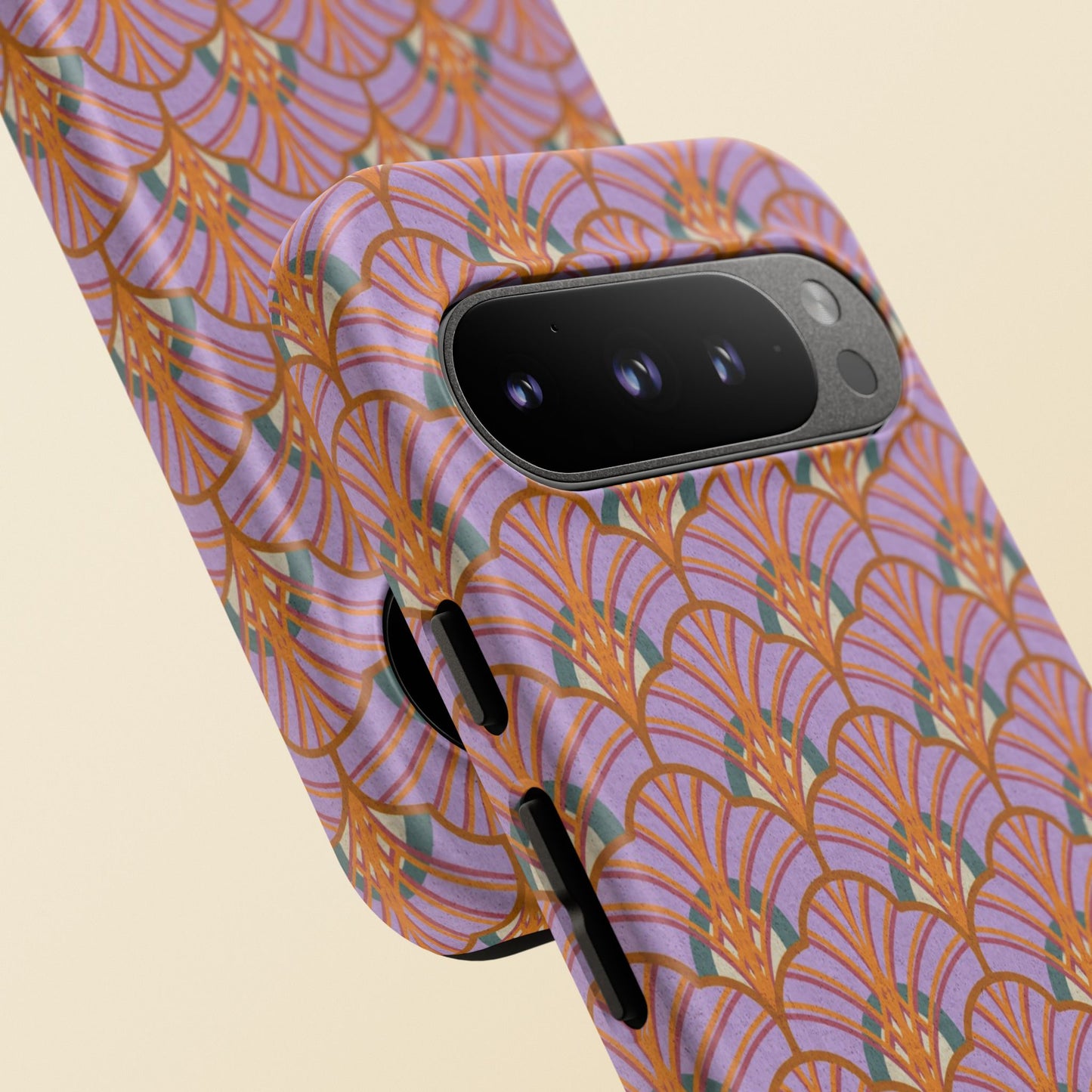 Art Deco Elegance Protective Phone Case Topaz Sunset (iPhone, Pixel, Galaxy)