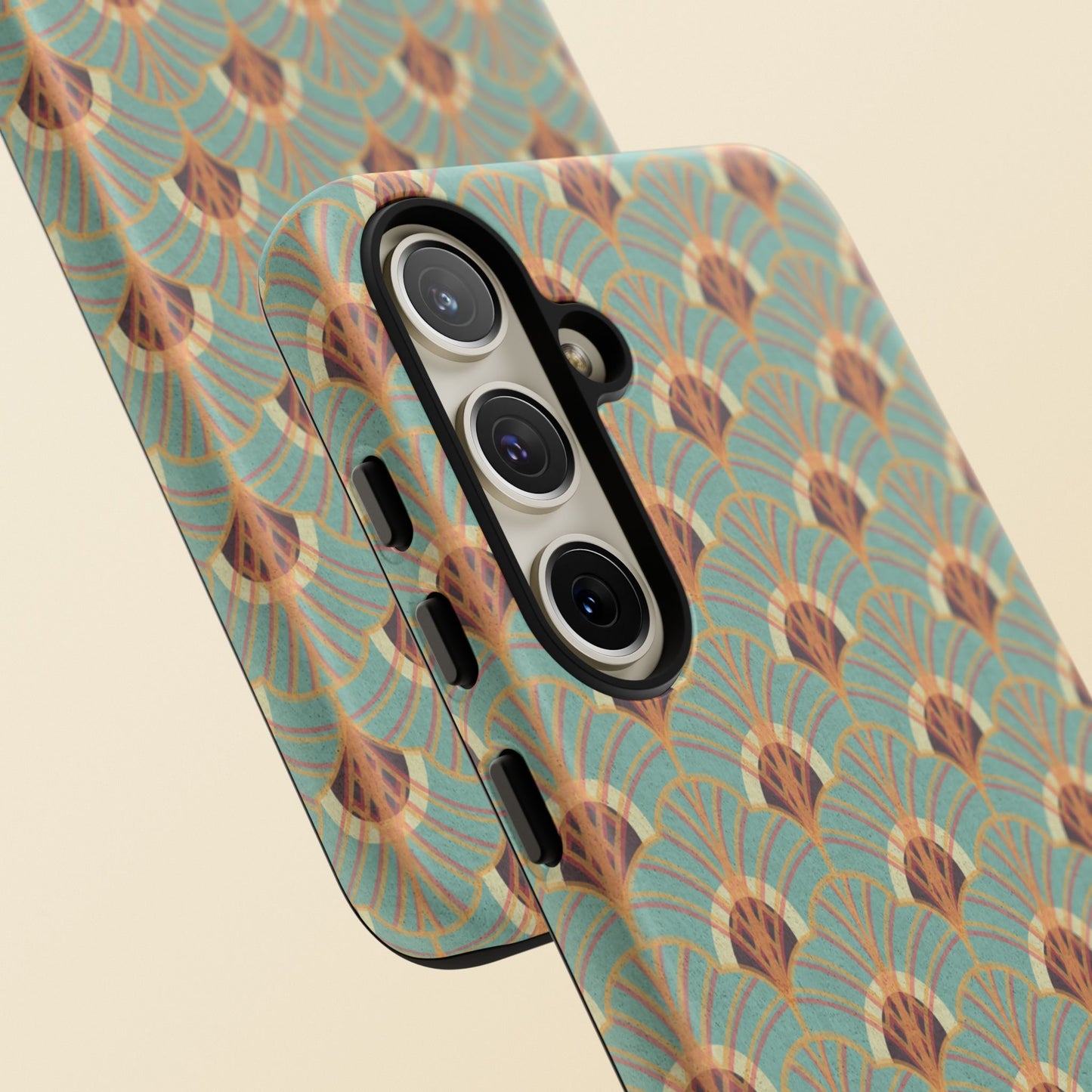 Art Deco Elegance Protective Phone Case Jasper Mirage (iPhone, Pixel, Galaxy)