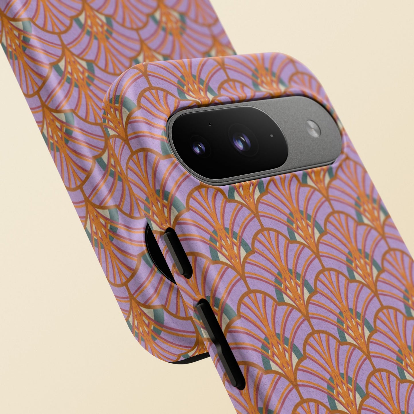Art Deco Elegance Protective Phone Case Topaz Sunset (iPhone, Pixel, Galaxy)