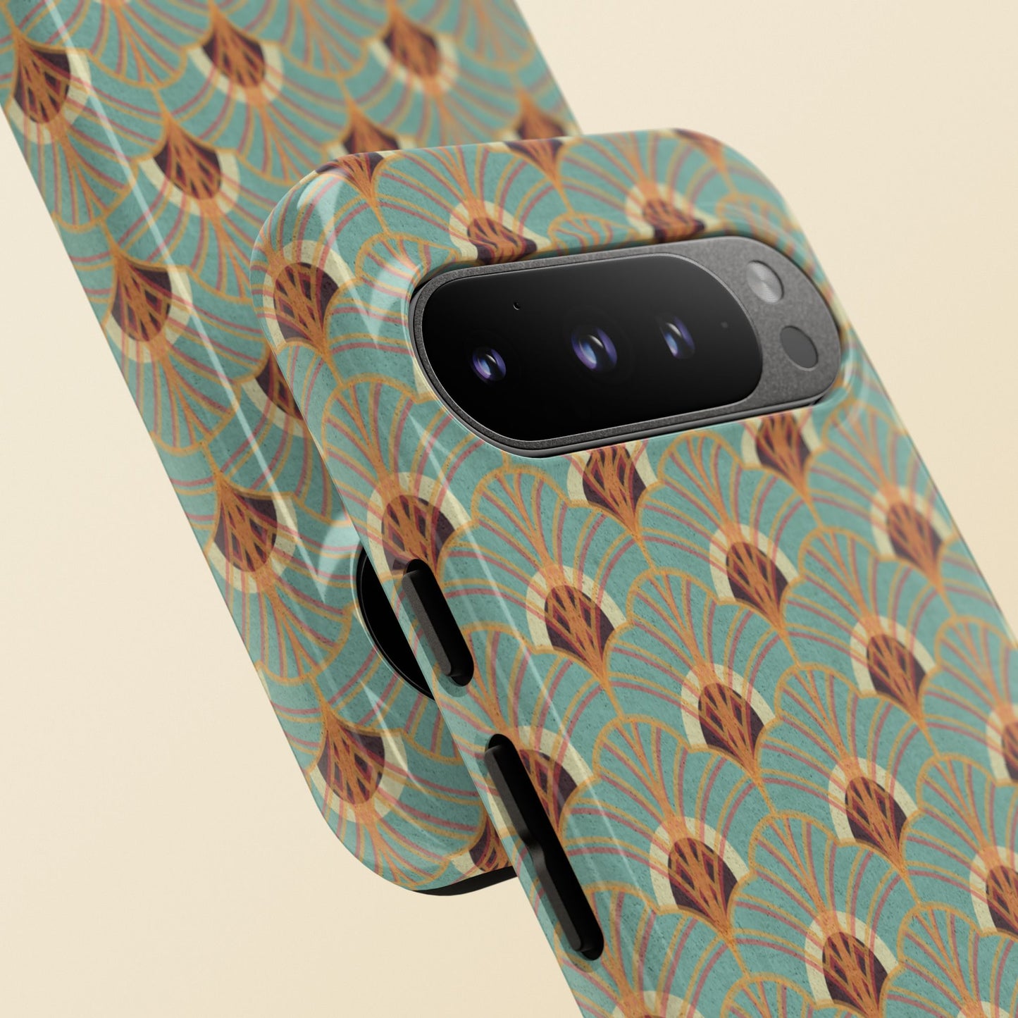 Art Deco Elegance Protective Phone Case Jasper Mirage (iPhone, Pixel, Galaxy)