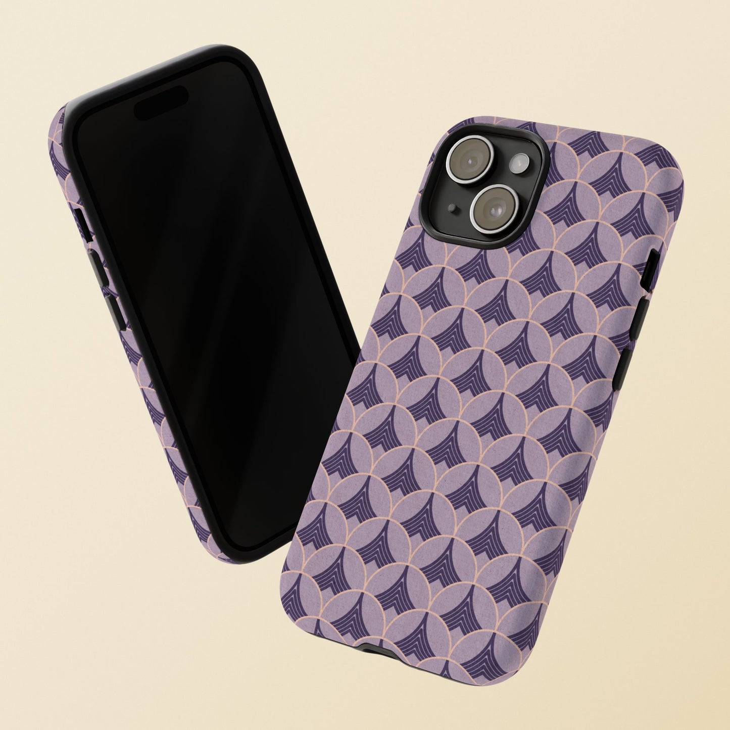 Art Deco Elegance Protective Phone Case Iris Reign (iPhone, Pixel, Galaxy)