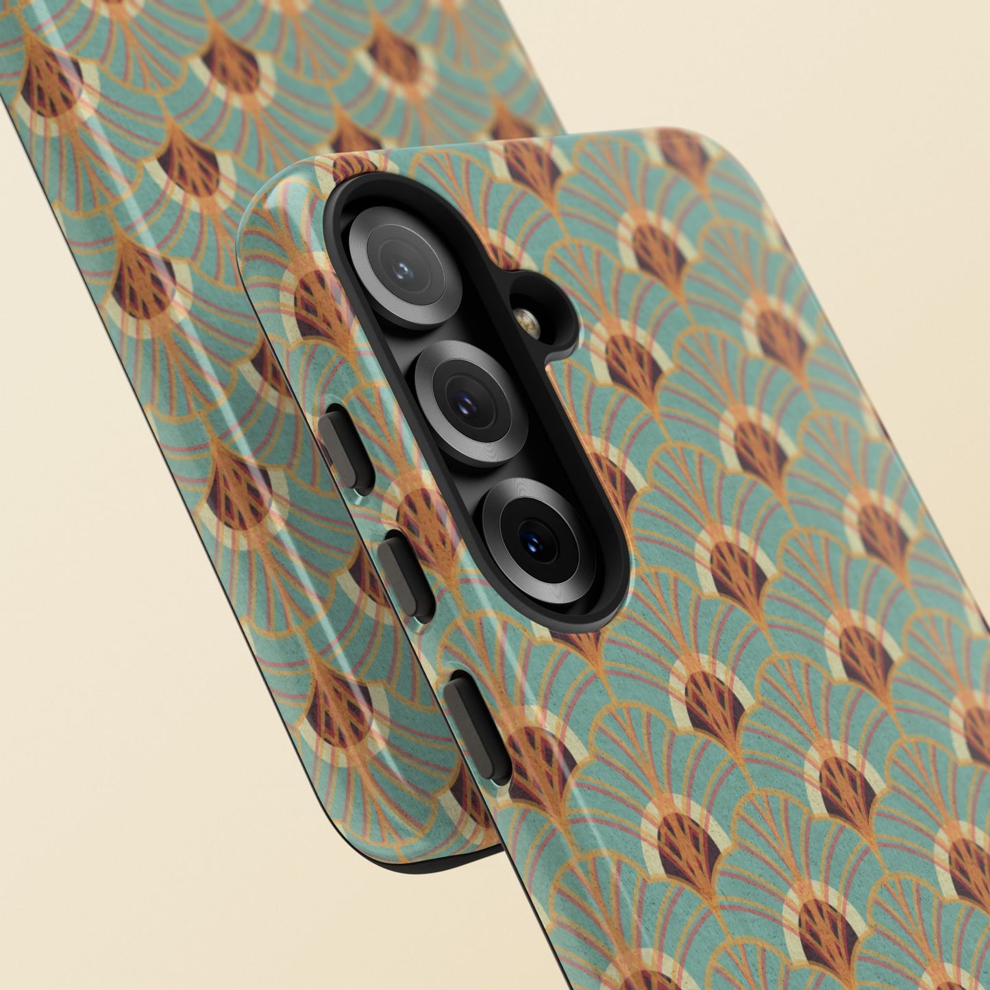 Art Deco Elegance Protective Phone Case Jasper Mirage (iPhone, Pixel, Galaxy)