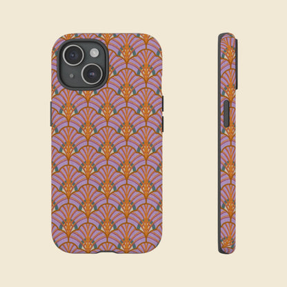 Art Deco Elegance Protective Phone Case Topaz Sunset (iPhone, Pixel, Galaxy)