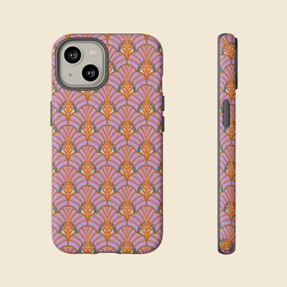 Art Deco Elegance Protective Phone Case Topaz Sunset (iPhone, Pixel, Galaxy)
