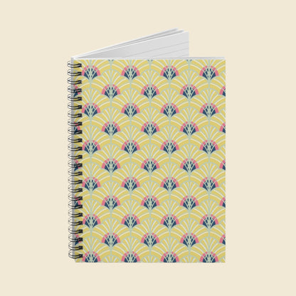 Art Deco Elegance Spiral Notebook