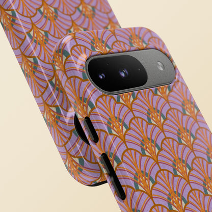 Art Deco Elegance Protective Phone Case Topaz Sunset (iPhone, Pixel, Galaxy)