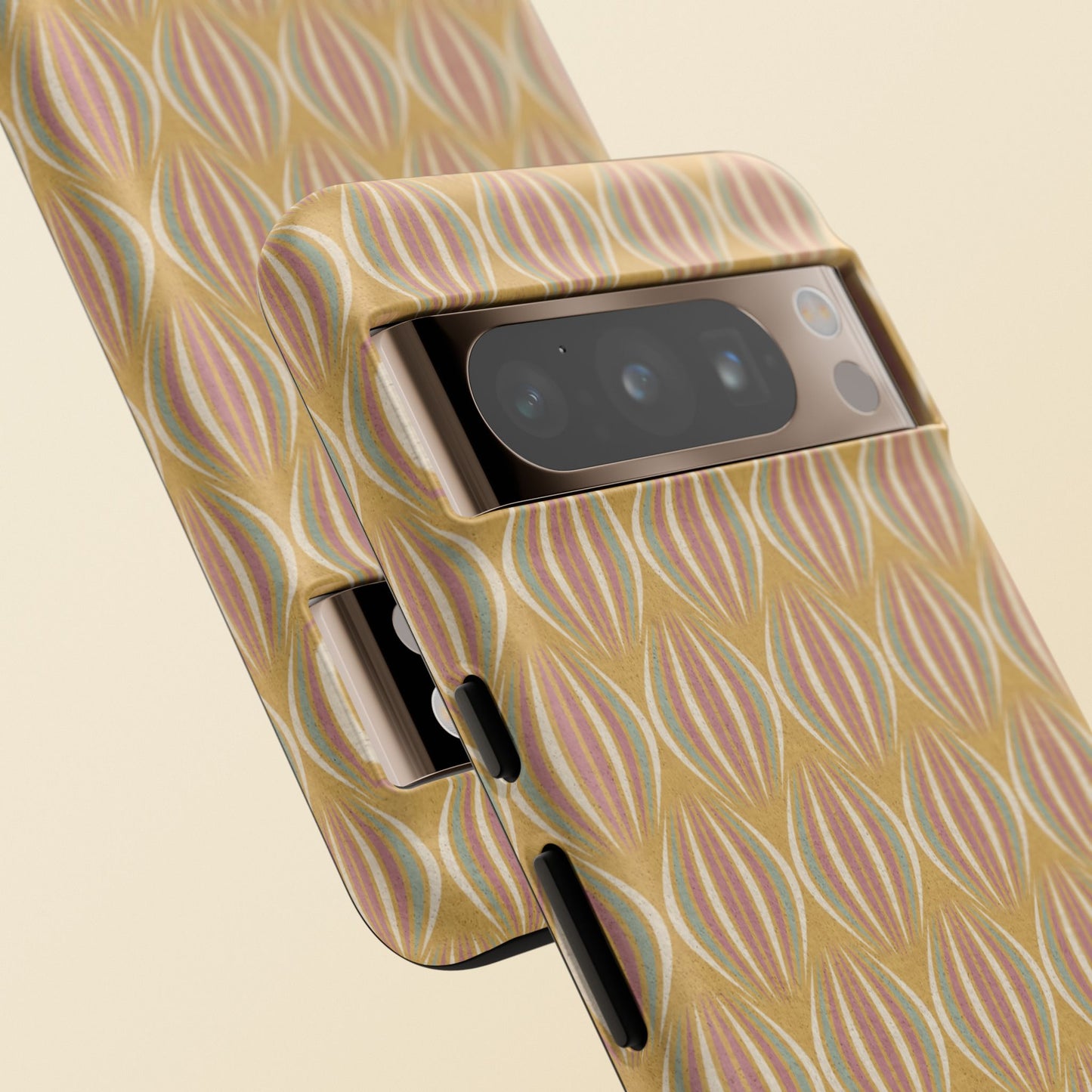 Art Deco Elegance Protective Phone Case Gilded Jade (iPhone, Pixel, Galaxy)