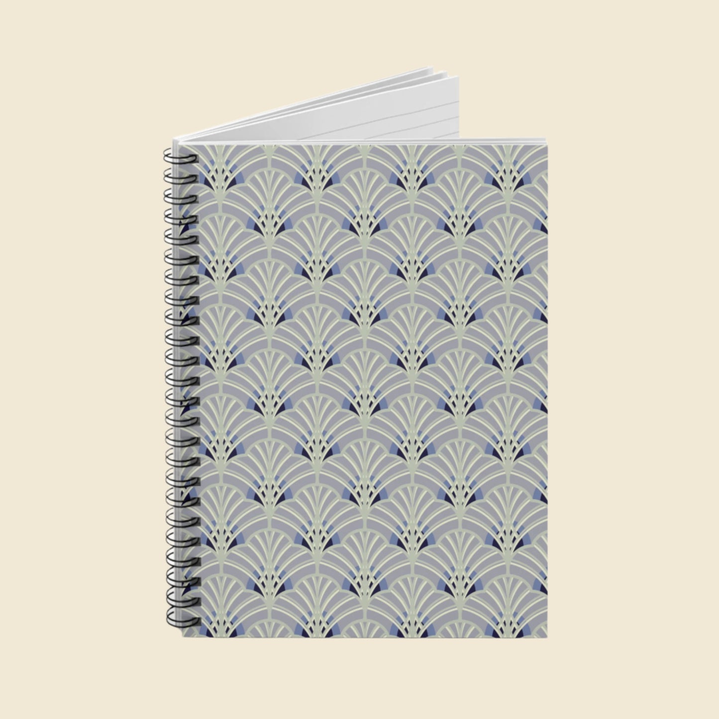 Art Deco Elegance Spiral Notebook