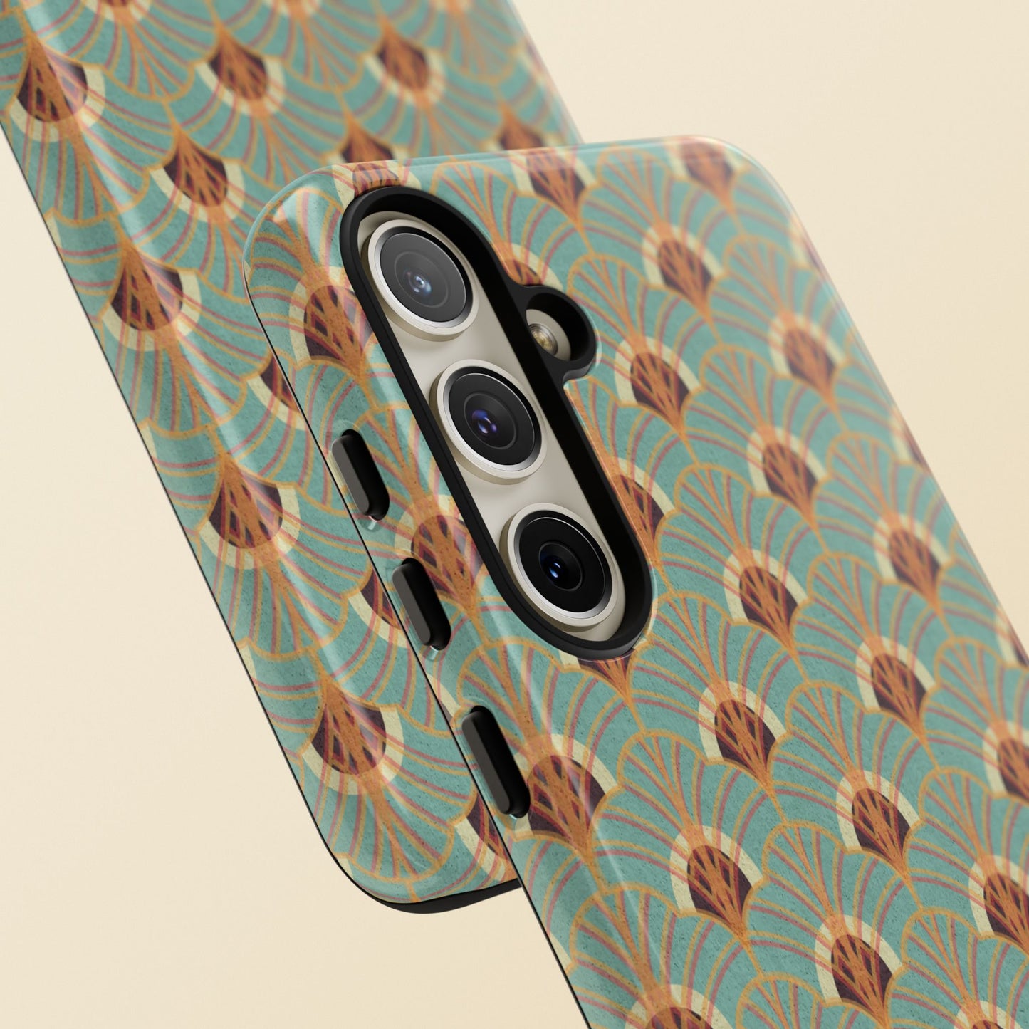 Art Deco Elegance Protective Phone Case Jasper Mirage (iPhone, Pixel, Galaxy)