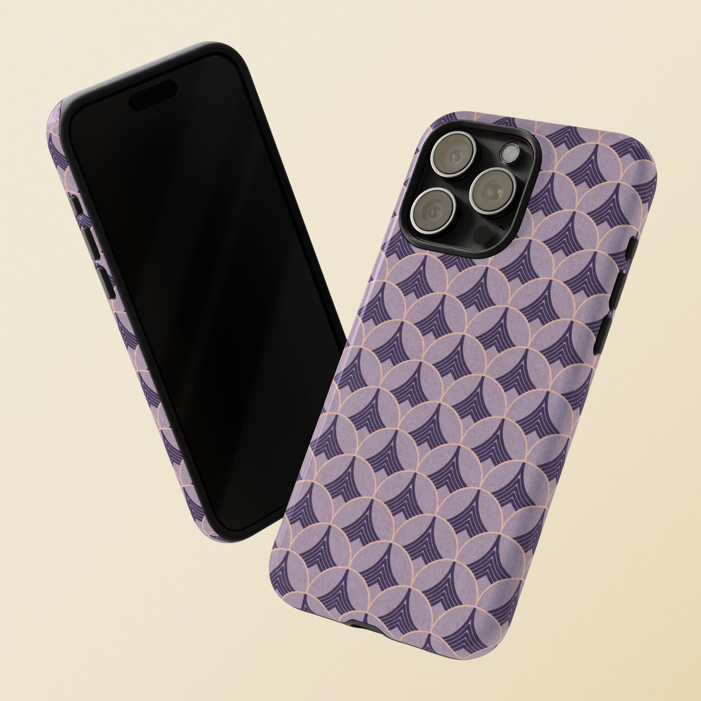 Art Deco Elegance Protective Phone Case Iris Reign (iPhone, Pixel, Galaxy)