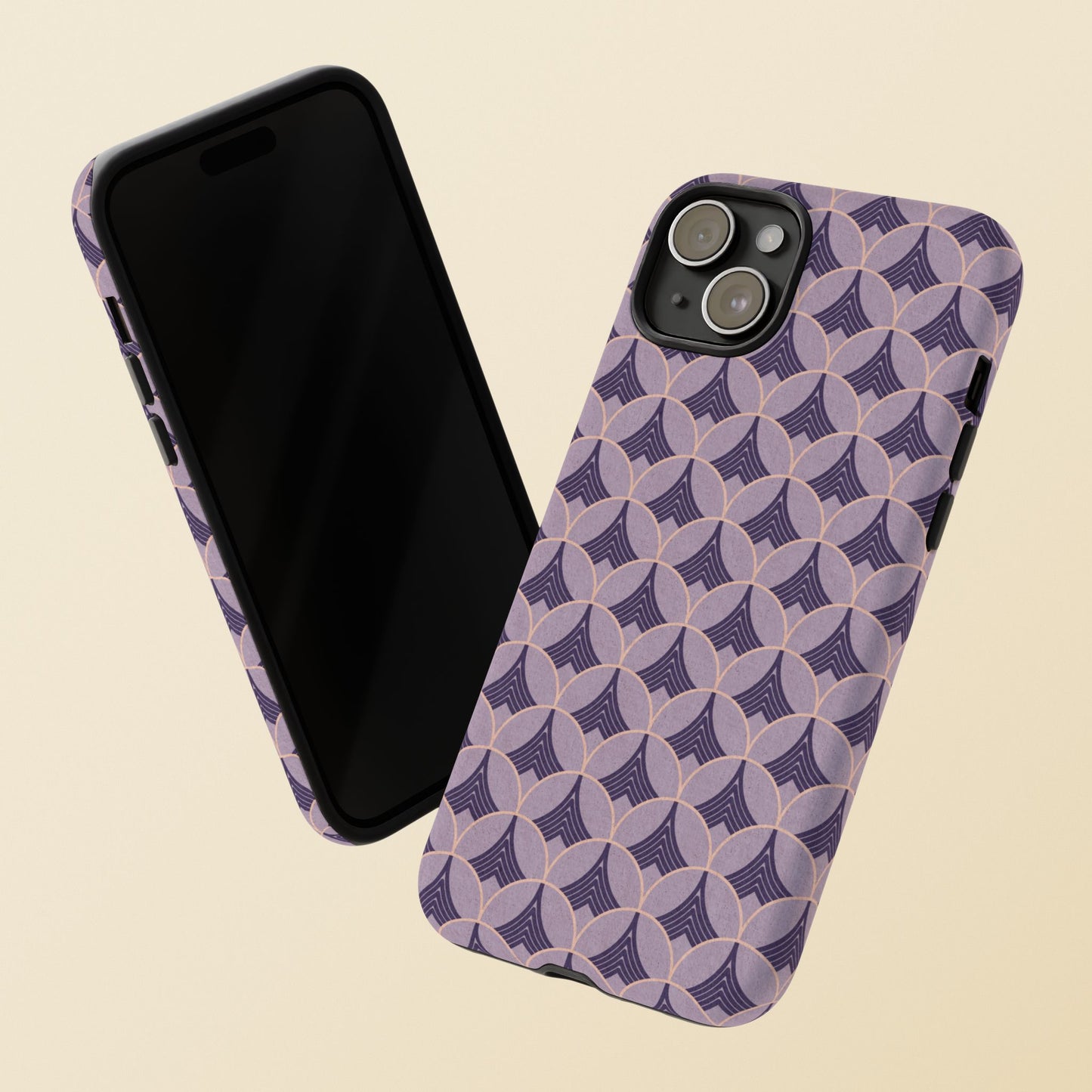 Art Deco Elegance Protective Phone Case Iris Reign (iPhone, Pixel, Galaxy)