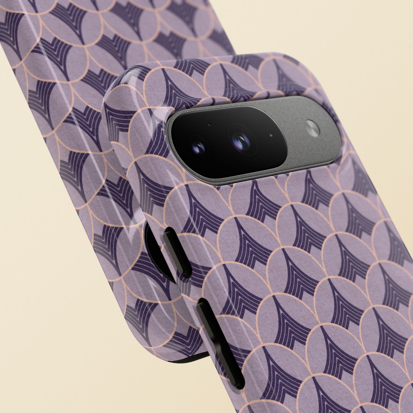 Art Deco Elegance Protective Phone Case Iris Reign (iPhone, Pixel, Galaxy)