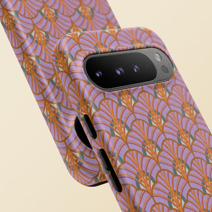 Art Deco Elegance Protective Phone Case Topaz Sunset (iPhone, Pixel, Galaxy)