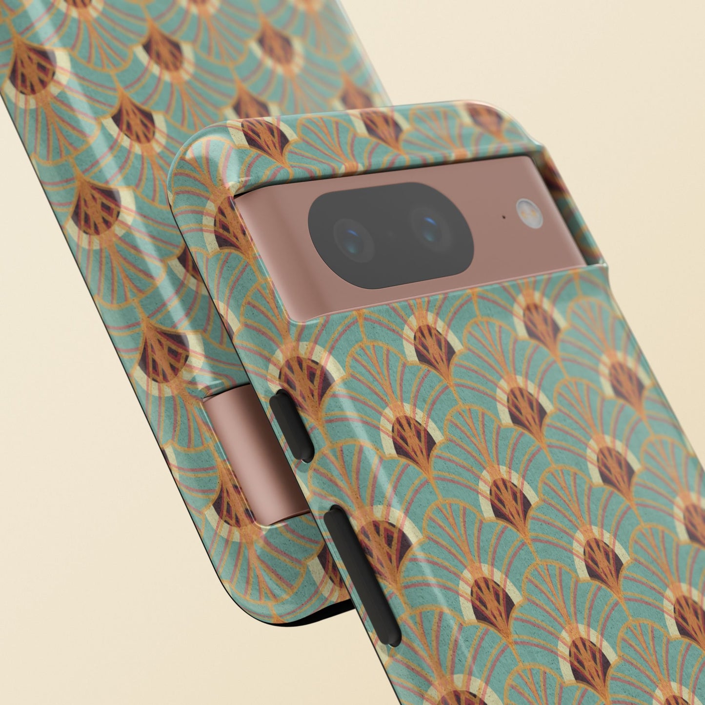 Art Deco Elegance Protective Phone Case Jasper Mirage (iPhone, Pixel, Galaxy)