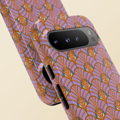 Art Deco Elegance Protective Phone Case Topaz Sunset (iPhone, Pixel, Galaxy)