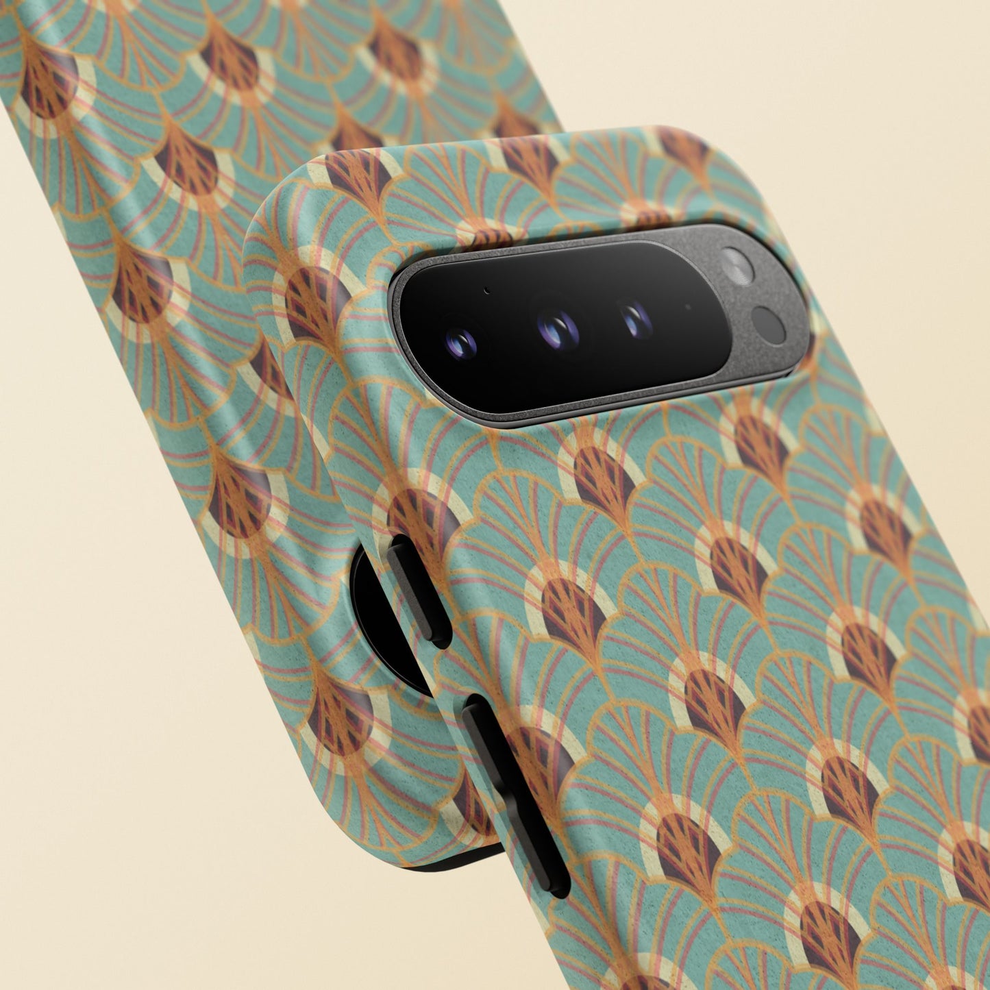 Art Deco Elegance Protective Phone Case Jasper Mirage (iPhone, Pixel, Galaxy)