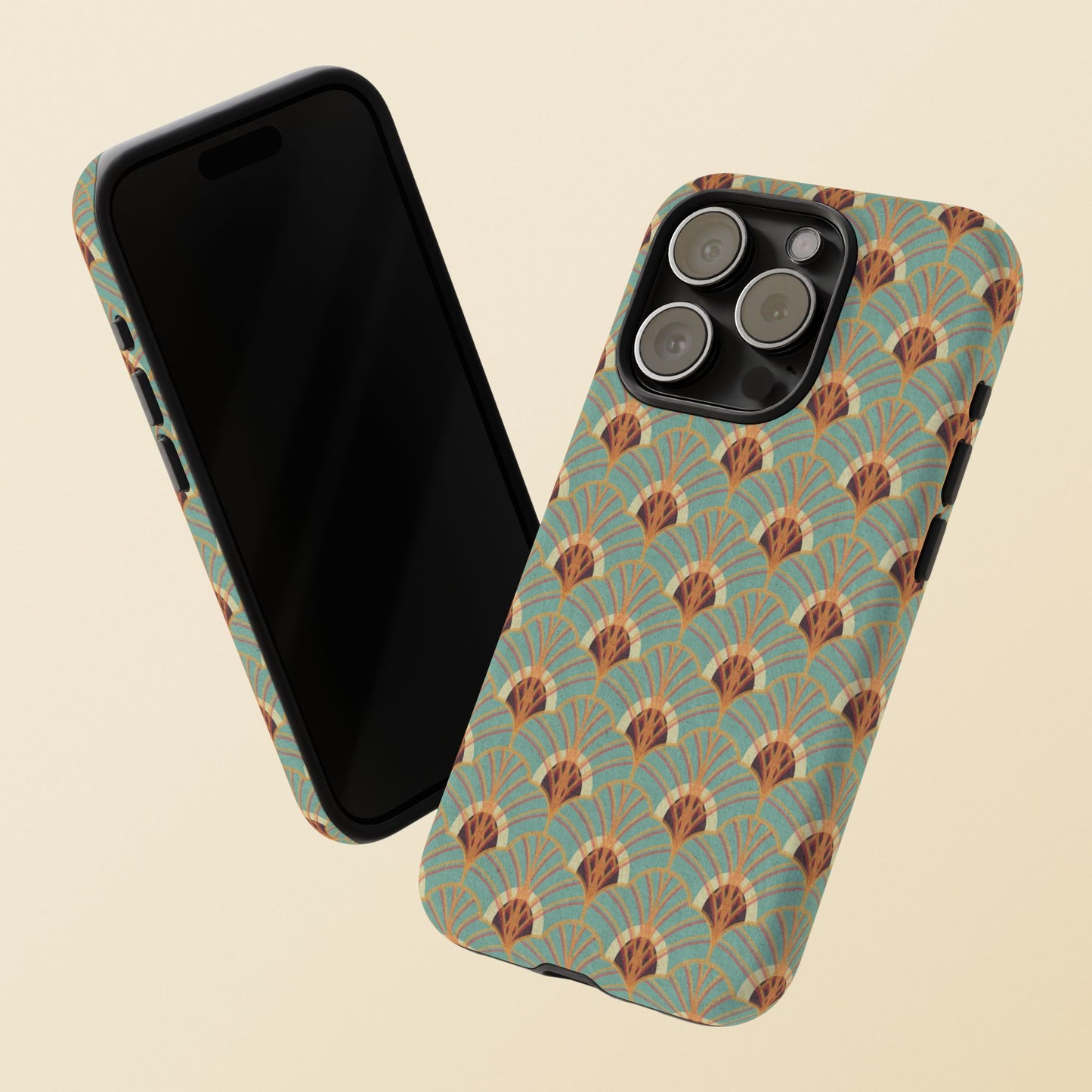 Art Deco Elegance Protective Phone Case Jasper Mirage (iPhone, Pixel, Galaxy)