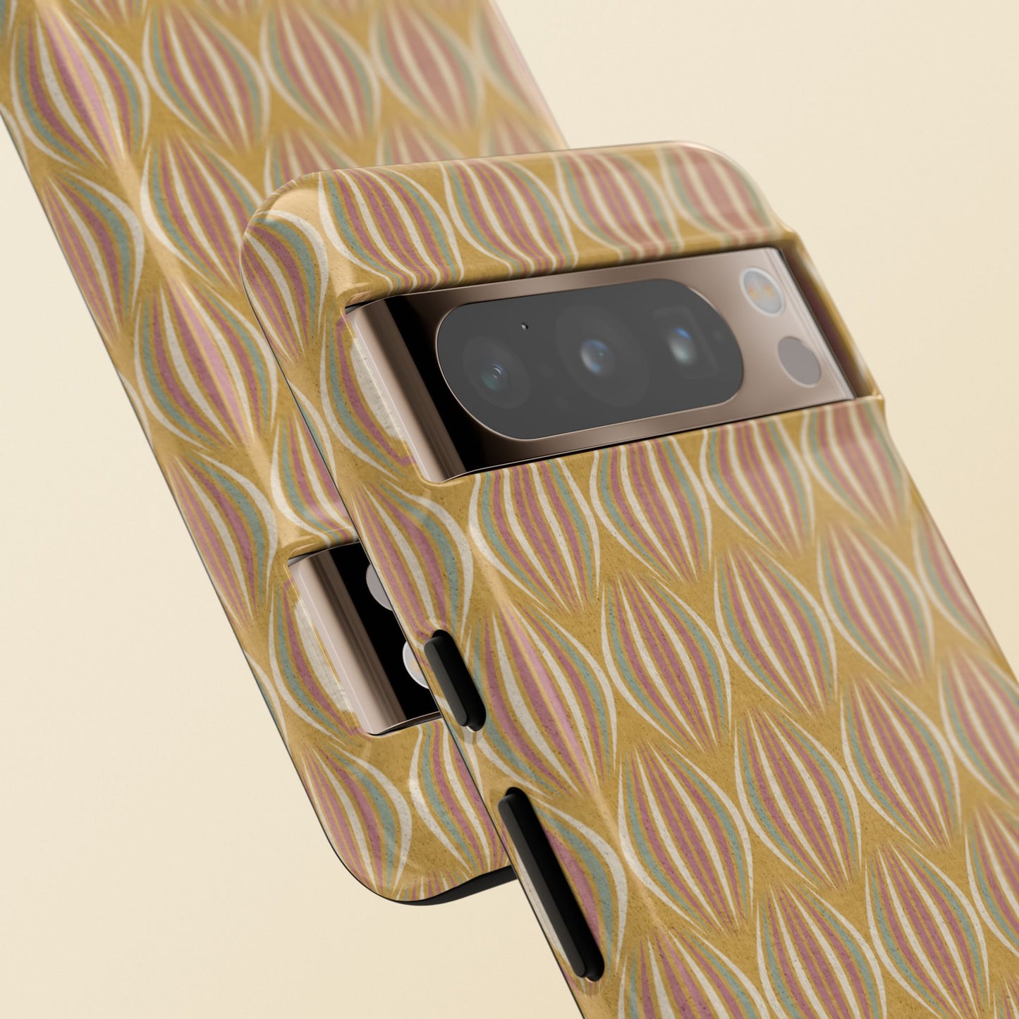Art Deco Elegance Protective Phone Case Gilded Jade (iPhone, Pixel, Galaxy)
