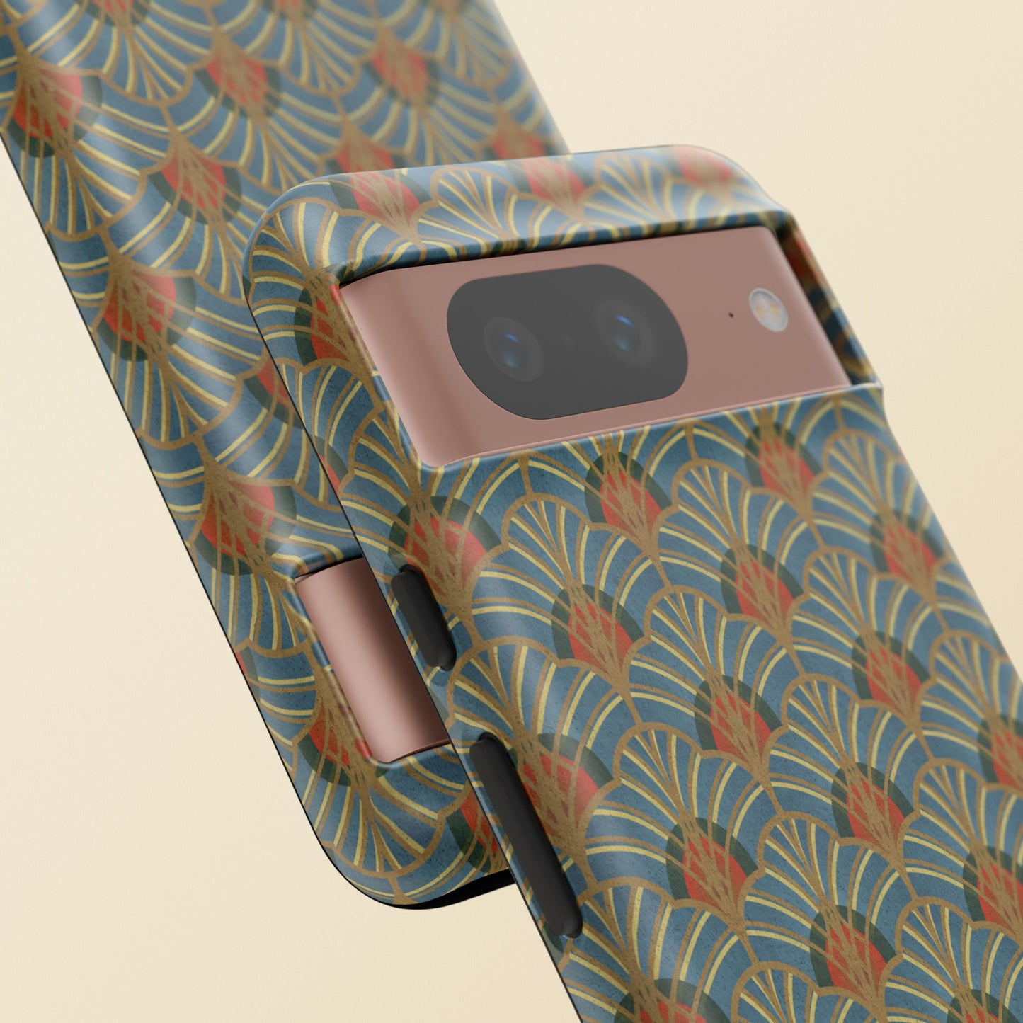 Art Deco Elegance Protective Phone Case Malachite Echo (iPhone, Pixel, Galaxy)