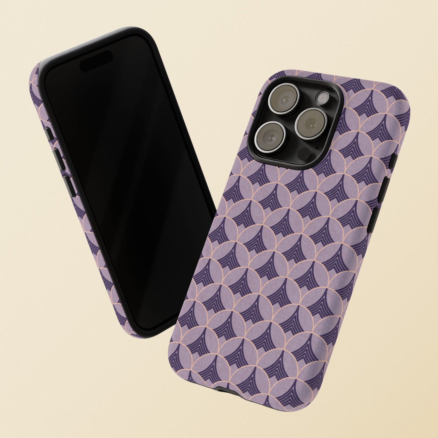Art Deco Elegance Protective Phone Case Iris Reign (iPhone, Pixel, Galaxy)