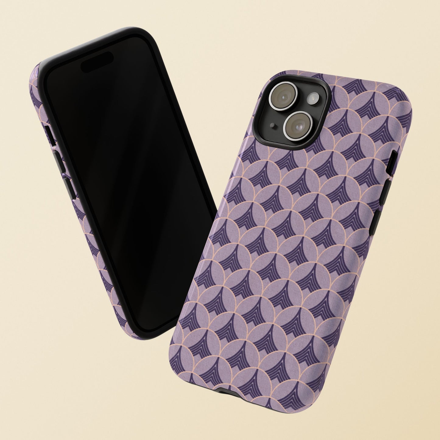 Art Deco Elegance Protective Phone Case Iris Reign (iPhone, Pixel, Galaxy)