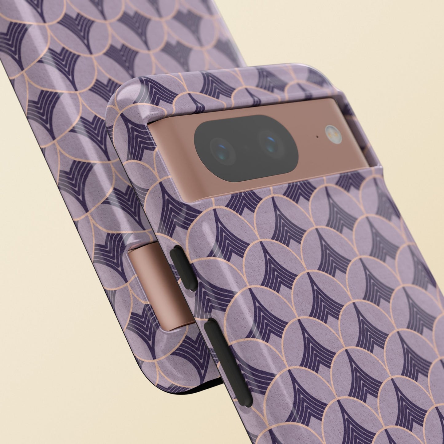 Art Deco Elegance Protective Phone Case Iris Reign (iPhone, Pixel, Galaxy)