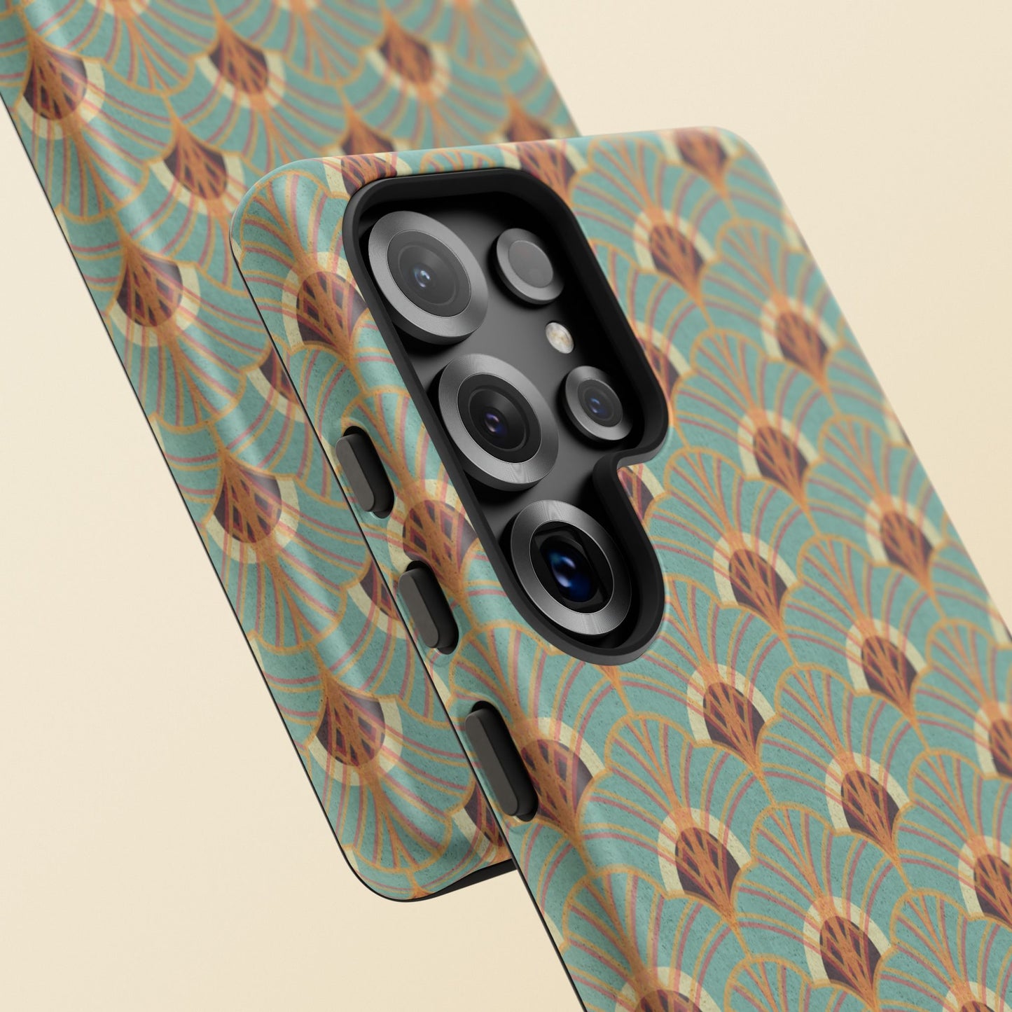 Art Deco Elegance Protective Phone Case Jasper Mirage (iPhone, Pixel, Galaxy)