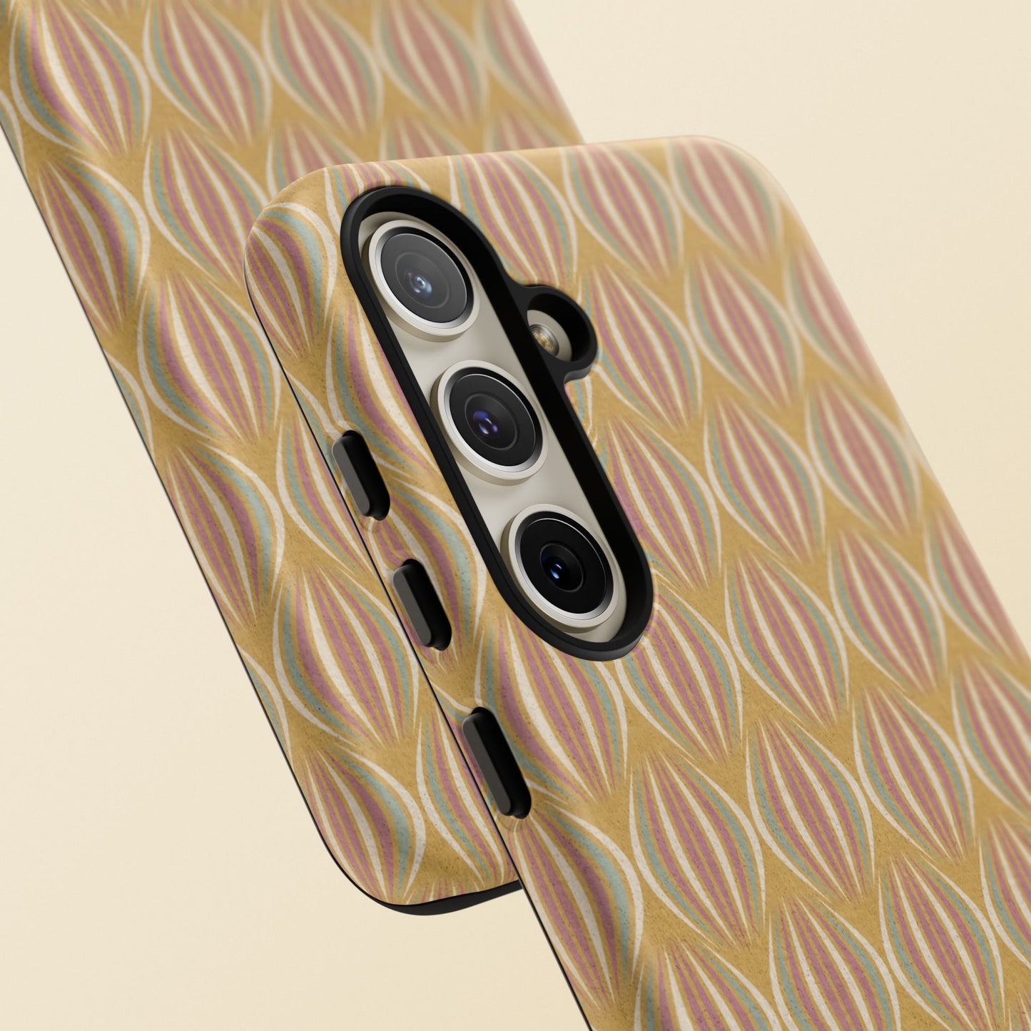 Art Deco Elegance Protective Phone Case Gilded Jade (iPhone, Pixel, Galaxy)