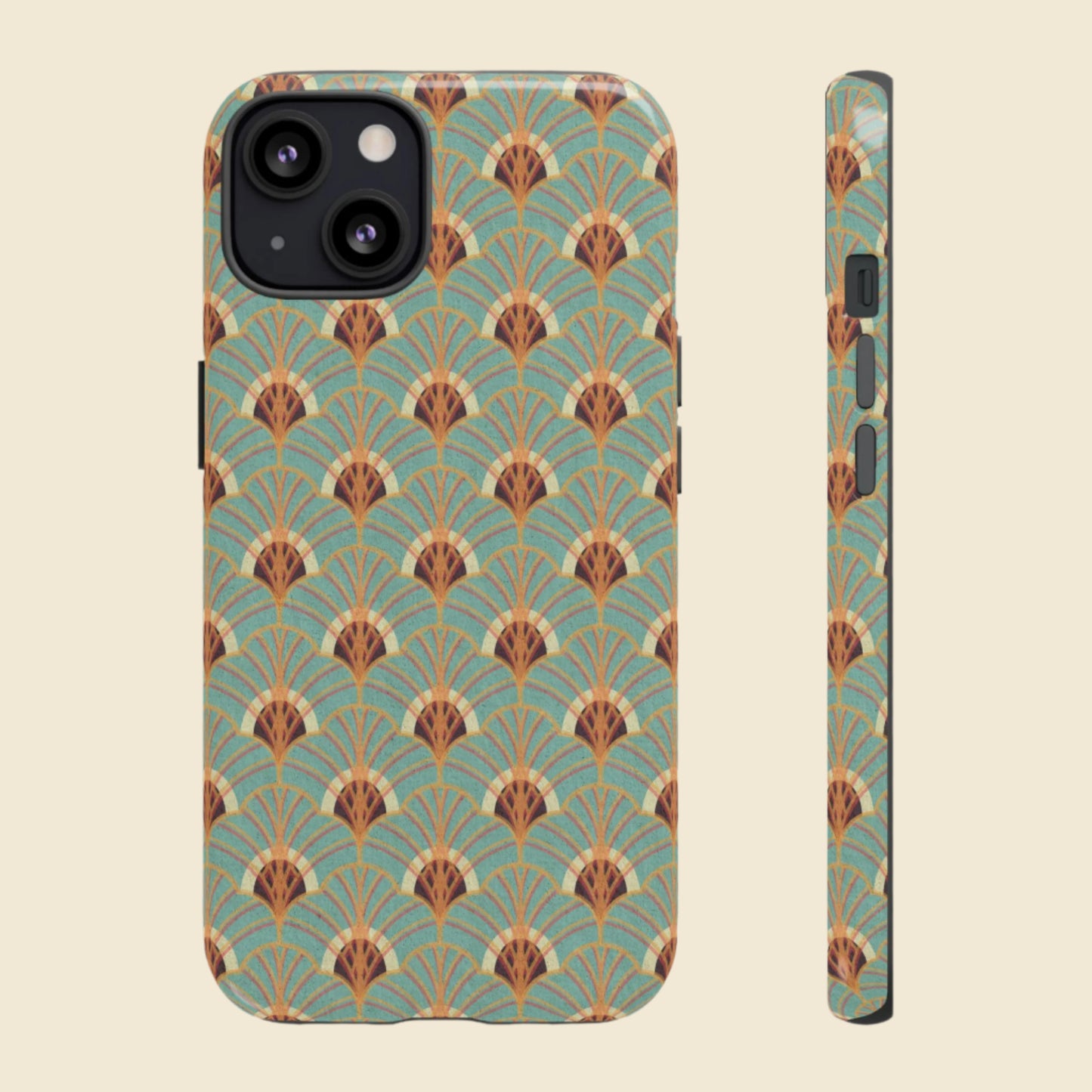 Art Deco Elegance Protective Phone Case Jasper Mirage (iPhone, Pixel, Galaxy)