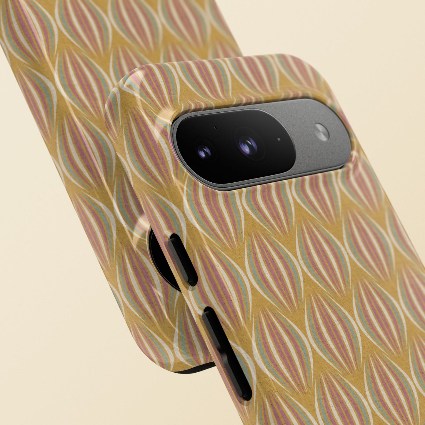 Art Deco Elegance Protective Phone Case Gilded Jade (iPhone, Pixel, Galaxy)