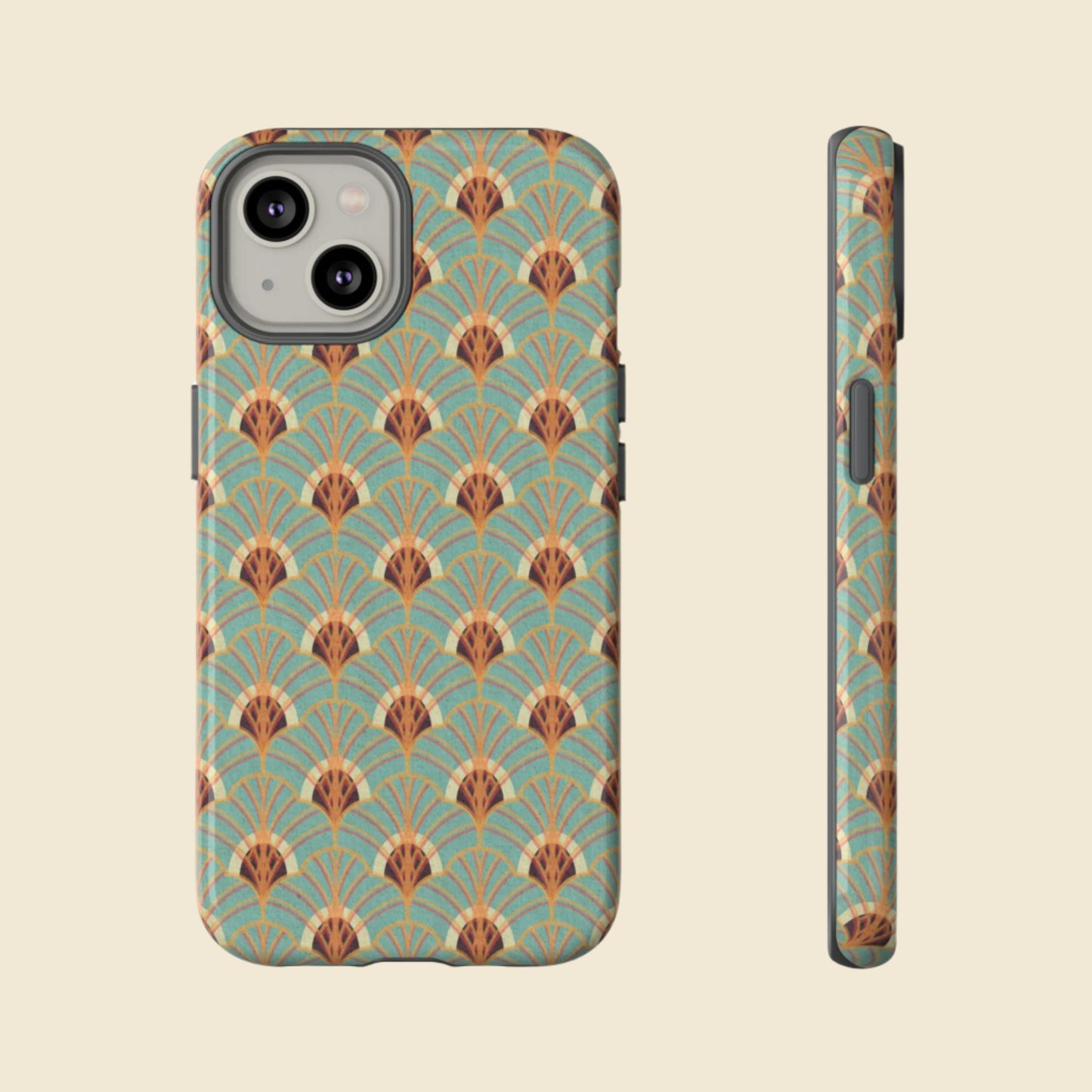 Art Deco Elegance Protective Phone Case Jasper Mirage (iPhone, Pixel, Galaxy)