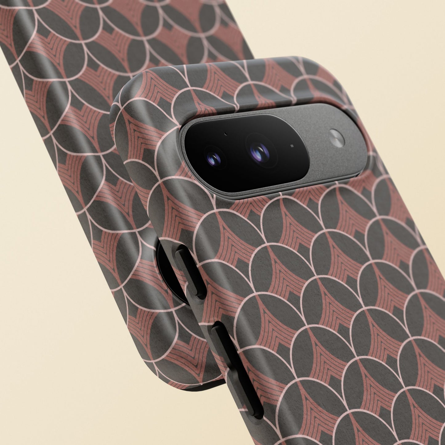 Art Deco Elegance Protective Phone Case Carnelian Cadence (iPhone, Pixel, Galaxy)