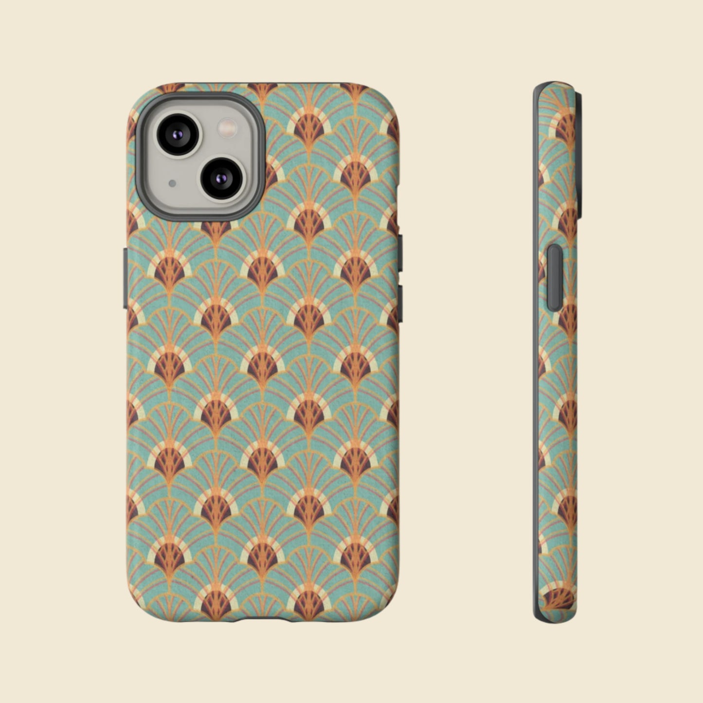 Art Deco Elegance Protective Phone Case Jasper Mirage (iPhone, Pixel, Galaxy)